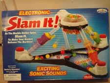 Rare ELECTRONIC *SLAM IT!* BALL GAME w/SOUNDS Battery Operated Vintage 2006