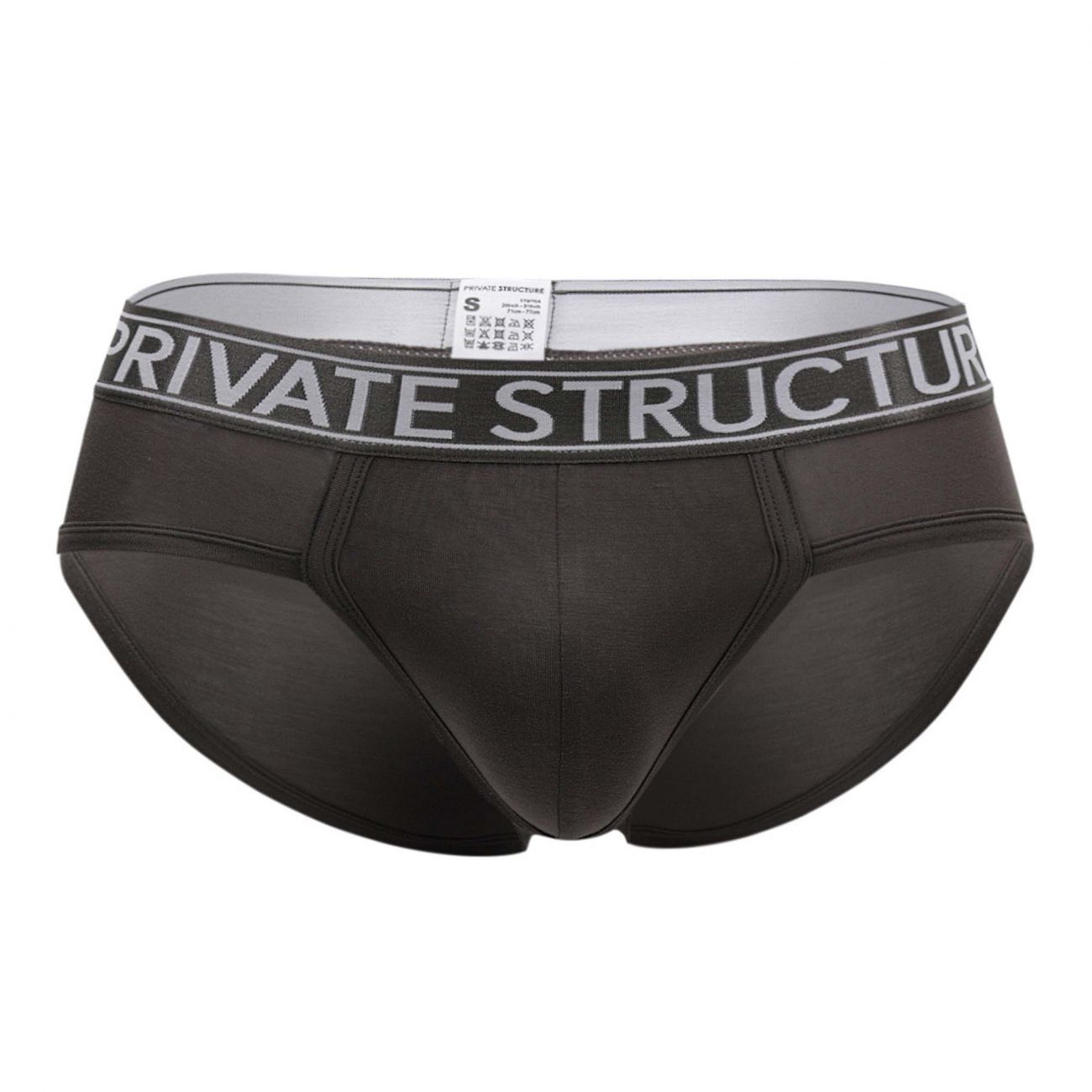 Ropa interior: calzoncillos contorno de bambú platino PBUZ3748 de estructura privada