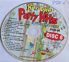8520-6    PARTY HITS    1 DISC CHARTBUSTER  KARAOKE  LOT VA