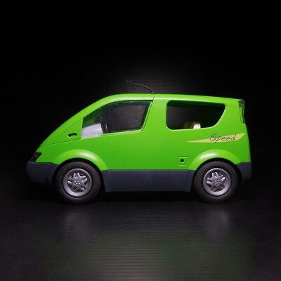 Playmobil Speed - Voiture Van Verte Geobra (Allemagne, Plastique, Signé) - Occasion