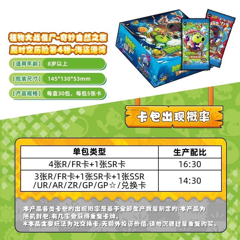 KAYOU ACG EA Plants VS Zombies Game Battle Collection Trading