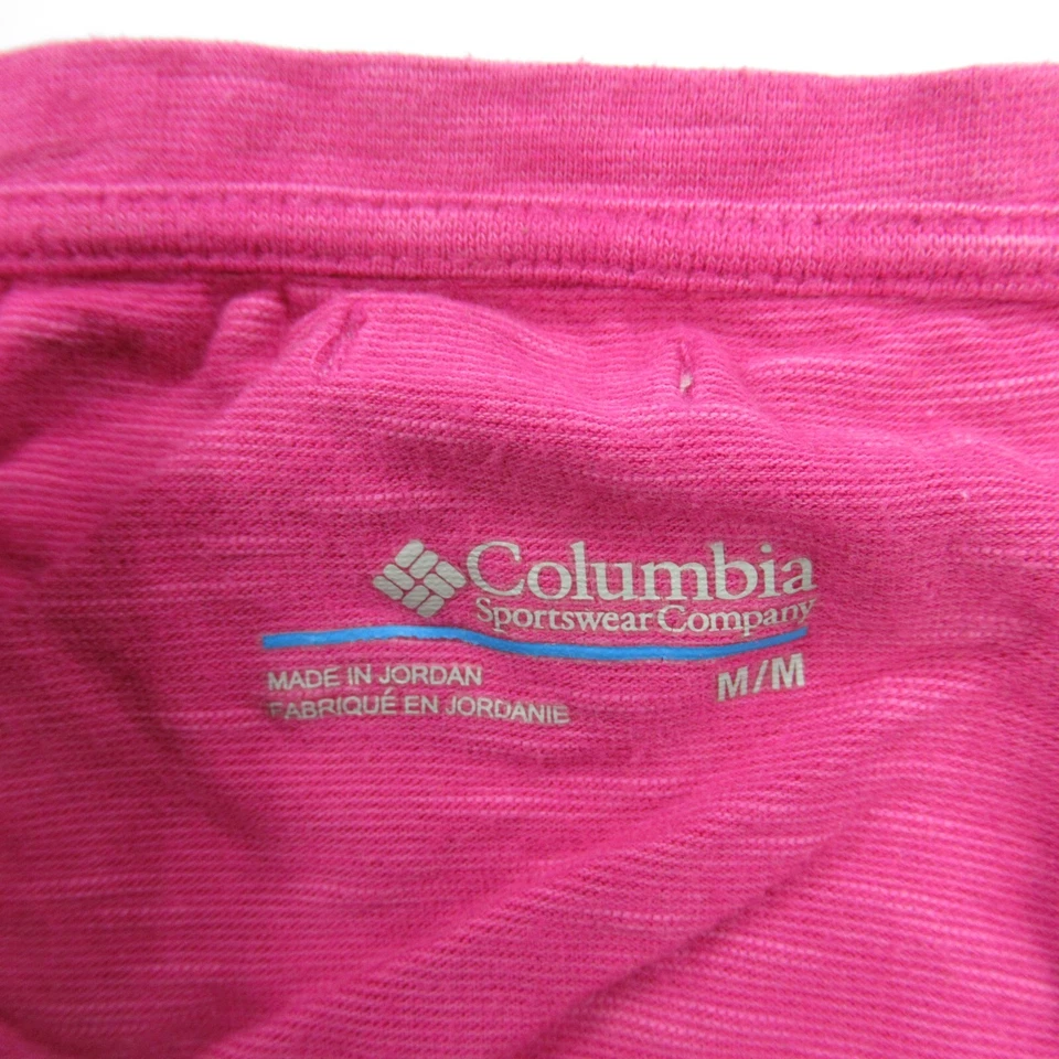 Columbia Shirt Womens Medium Short Sleeve Crew Neck Lightweight Workout - Image 3 of 4