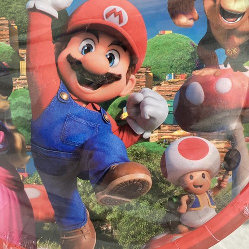 Super Mario Bros 10 Pappteller 9" Rund Pfirsich Mario Neu SMBS Teller - Bild 8 von 10