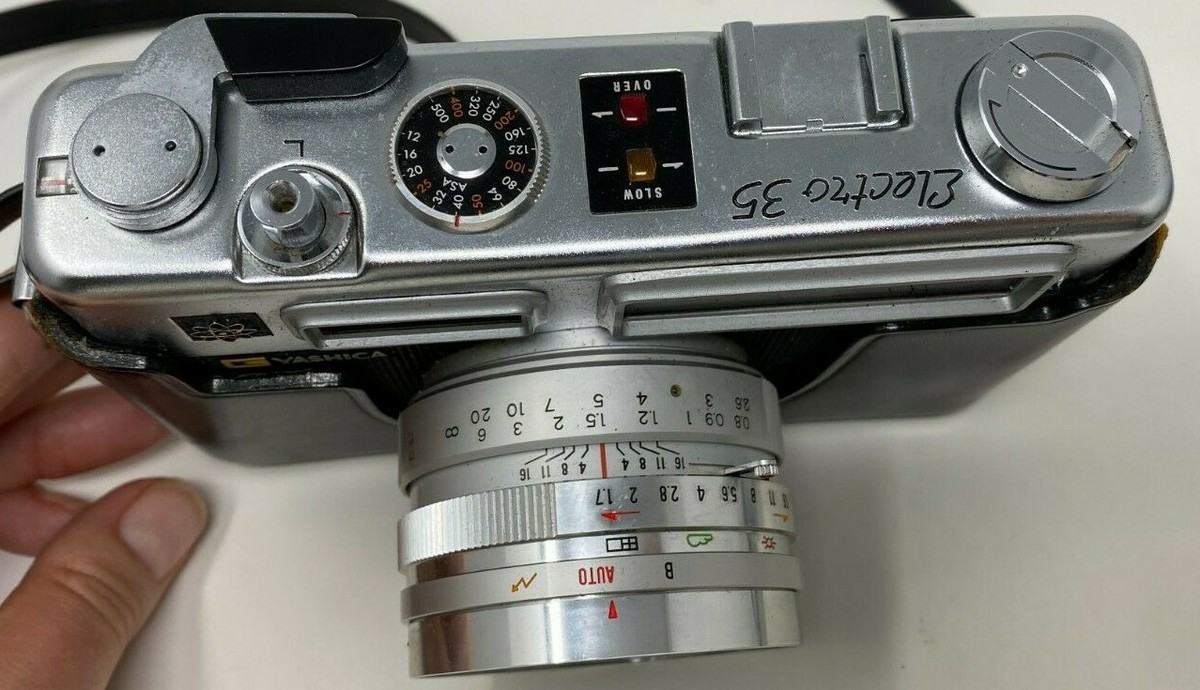 YASHICA ELECTRO 35 GSN Spiderman Model 45mm F/1.7 From JAPAN