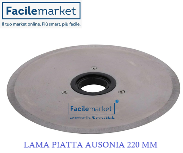 Lama per affettatrice RGV Ausonia e Mary 220 disco di ricambio lama liscia