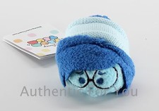 NEW Authentic US Disney Parks SADNESS Tsum Tsum Pixar Inside Out 3.5" Mini Plush