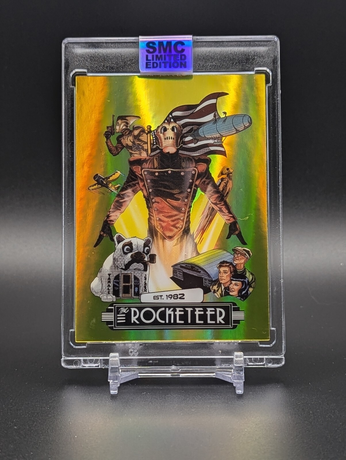 Saturday Morning Cards SMC 2024 The Rocketeer Gold 3/10 Case Hit Sold