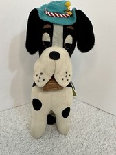Dakin Dream Pets Bernard  3 Black  White Hound Dog Plush 7 Inch With Tags