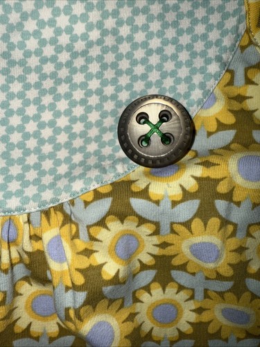 Matilda Jane Serendipity Peaches and Cream Daisy Sunflower Tank Dress Size 4 EUC - Picture 2 of 7