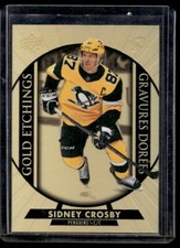 2020-21 Upper Deck Tim Hortons Gold Etchings Sidney Crosby Pittsburgh Penguins