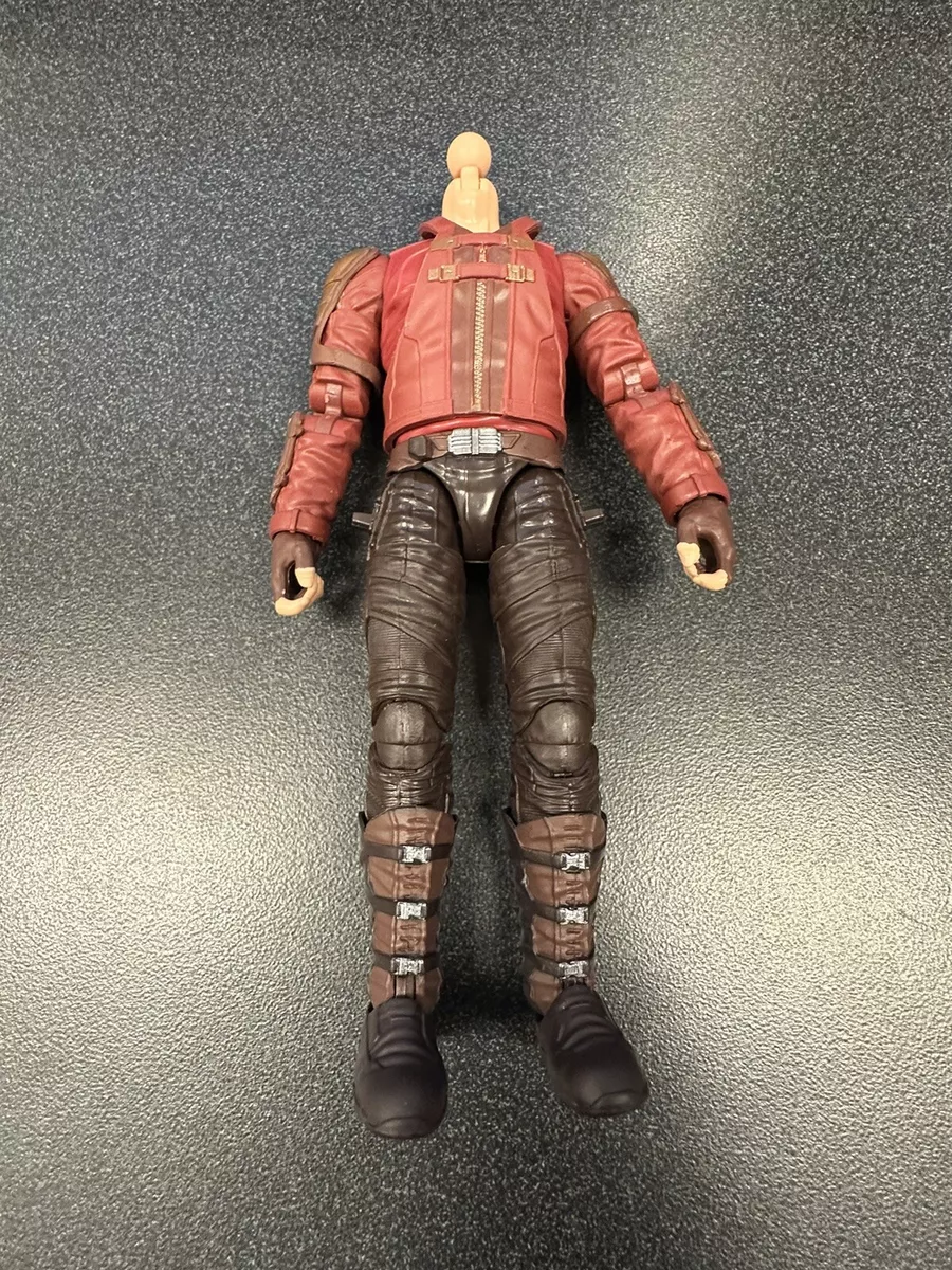 Marvel Legends Star Lord (BODY & HANDS ONLY) (Guardians Galaxy) MINT Chris  Pratt