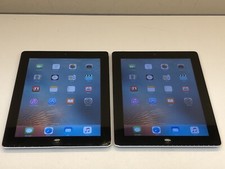 Lot of 2 Apple iPad 2 9.7" Black WiFi 3G Tablet A1395/A1396 16GB FOR PARTS