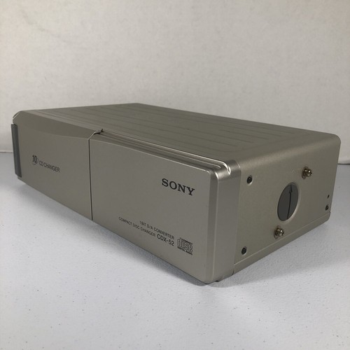 UNTESTED Sony CDX-52 & EXCD-3 10 Disc CD Changer System With RM-X57 Controller - Picture 4 of 21