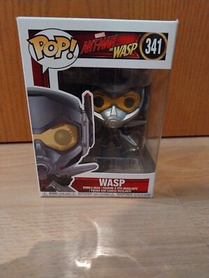FUNKO POP -MARVEL-ANT MAN THE WASP -WASP 341  - VINYL FIGUER - BOBBLE HEAD