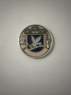USAF Air Force Material Command Security Forces Challenge Coin