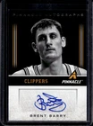 2013-14 Pinnacle Brent Barry Auto Autograph #28 Clippers