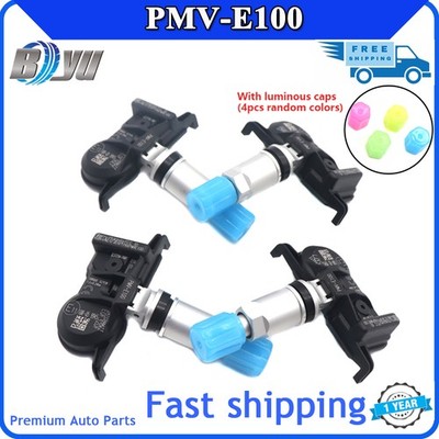 New PMV-E100 4PCS TPMS Tire Pressure Sensor For Toyota CAMRY AVALON 42607-02090