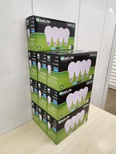 40 Pack Maxlite Dimmable LED 10W Daylight Light Bulb A19 75W replacement 5000K