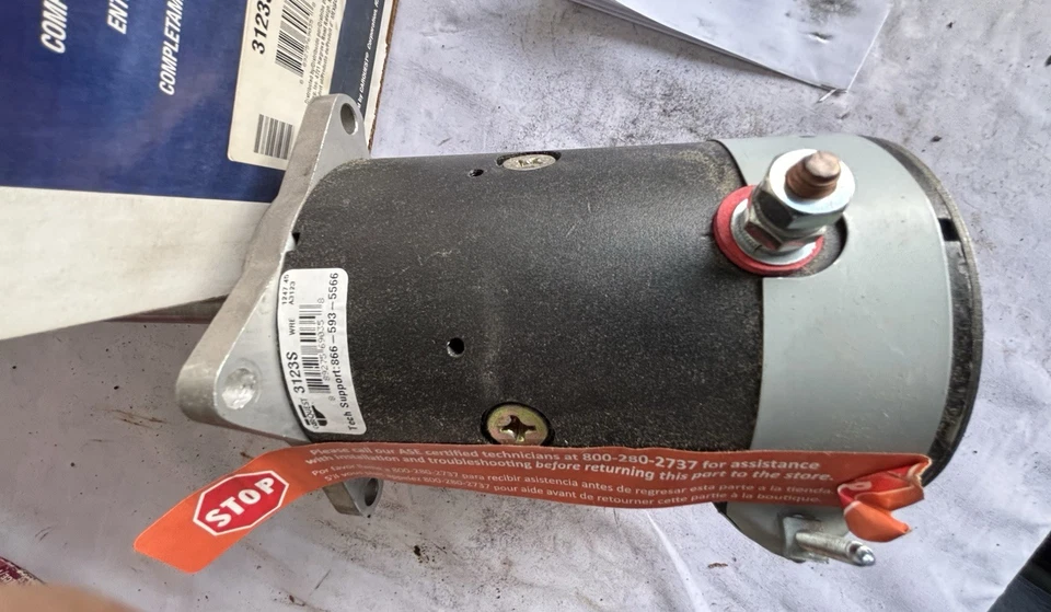 Motor De Arranque Reconstruido Carquest Ford Thunderbird, Galaxie, Fairlane 1962 1963 1964 Foto 3 de 4