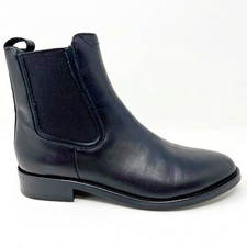 Thursday Boot Co Black Leather Womens Handcra...
