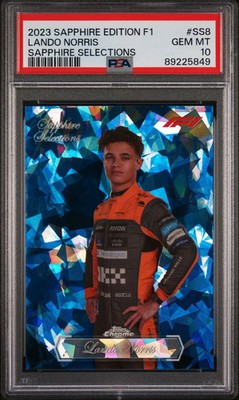 PSA 10 - Lando Norris #SS8 - Sapphire Selections - 2023 Topps