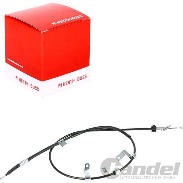 Herth+Buss Handbremsseil 1895Mm Hinten Links Passend FüR Toyota Auris Corolla-image