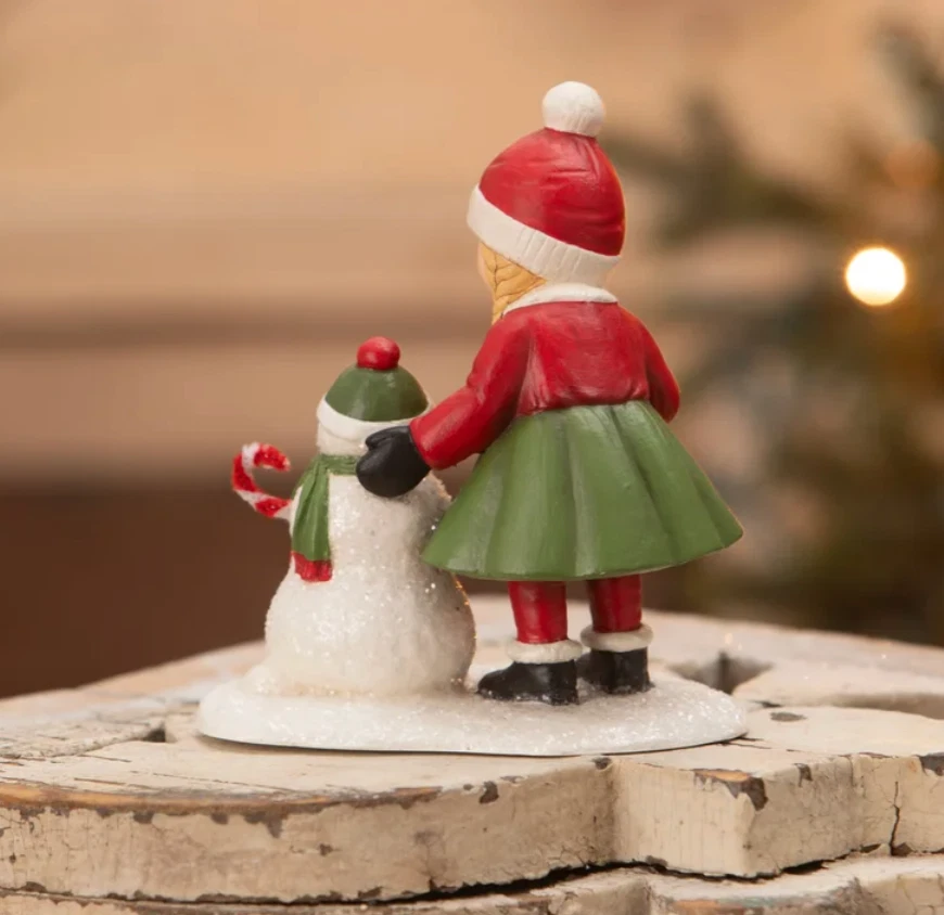 Bethany Lowe Susie with Snowman - Thumbnail 4