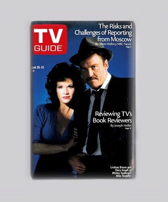 Mike Hammer Lindsay Bloom Stacy Keach TV Guide 1984 - 2''x3'' Fridge MAGNET