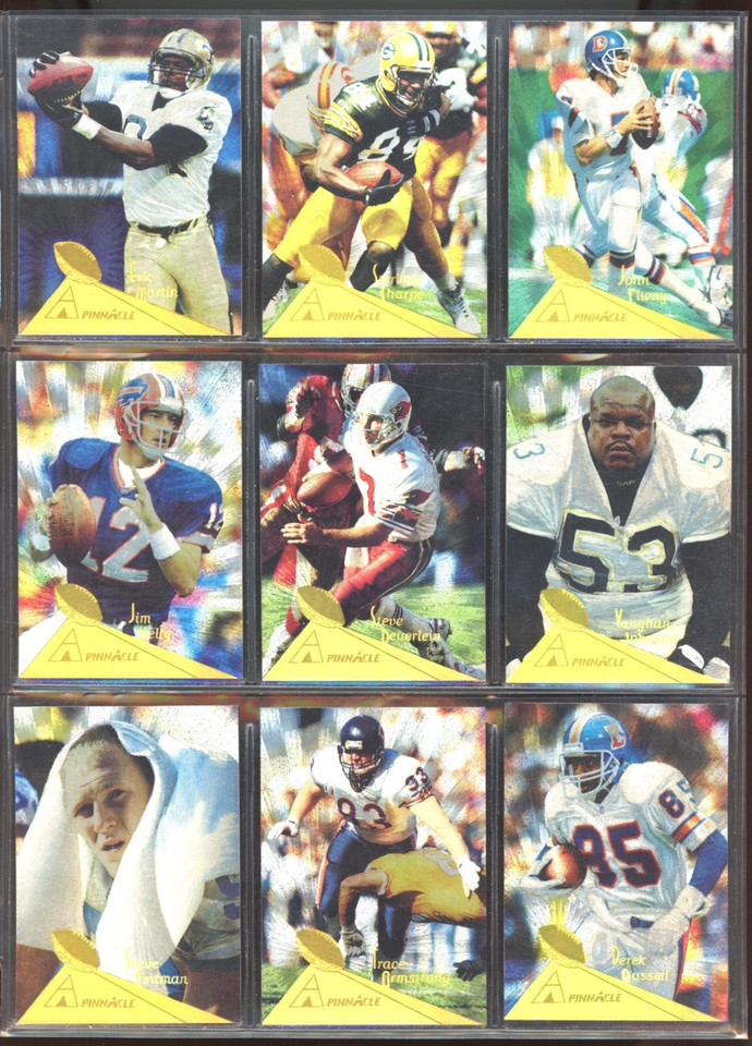 1994 Pinnacle Football, Parallel Trophy Collection # 5 to 225, U-PICK, BB4