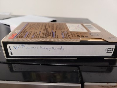 40th Annual GRAMMY AWARDS recorded from TV. Fe.b 25, 1998. on BETAMAX