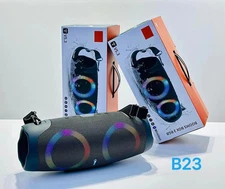 Wireless & Portable Bluetooth BoomBox Speaker System W/FM Radio