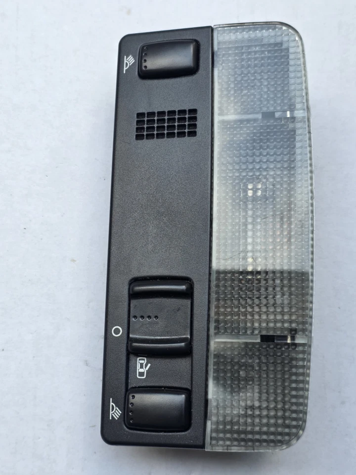 VW GOLF MK4 ANNIVERSARY / CADDY / TRANSPORTER Front Interior Light Black OEM ., - Image 2 of 4