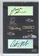 2004 Prime Signatures Gold Proof 40/50 Josh Harris Clarence Moore #109 Auto 0c2