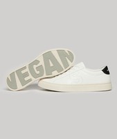 Superdry Men's Vegan Court Tennis Trainers Shoes UK11 US12 EU45 Optic White BNWB