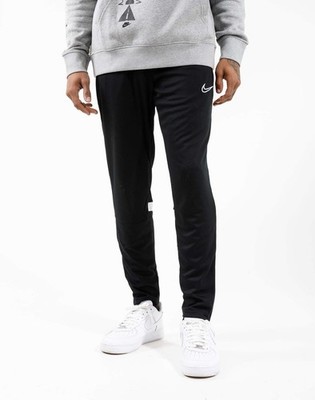 Nike Dri-Fit Academy Soccer Pants Size Large Black White Stripe Ankle Zip DA2800