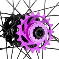 Ingranaggio Ruota Libera Alluminio Lavorato CNC 16T 18T per MTB Monovelocità Uso Ingranaggio Fisso