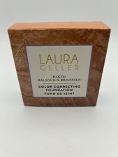 NEW - Laura Geller Baked Balance-N-Brighten Color Correcting Foundation Medium