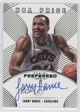 2013-14 Panini Preferred NBA Pride Green 1/5 Larry Nance #489 Auto s6i