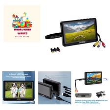 Video to Digital Converter, 4.3" AV Video Capture Box/Video Player, Record Vi...
