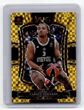 2025-26 Panini Select EuroLeague Carsen Edwards, Virtus Bologna Gold Prizms /10