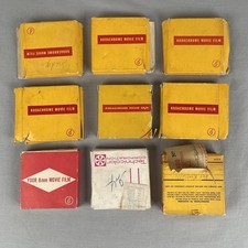Lot Of 9 Kodak KODACHROME Movie Film Type A 8mm Roll Vintage Used Recorded