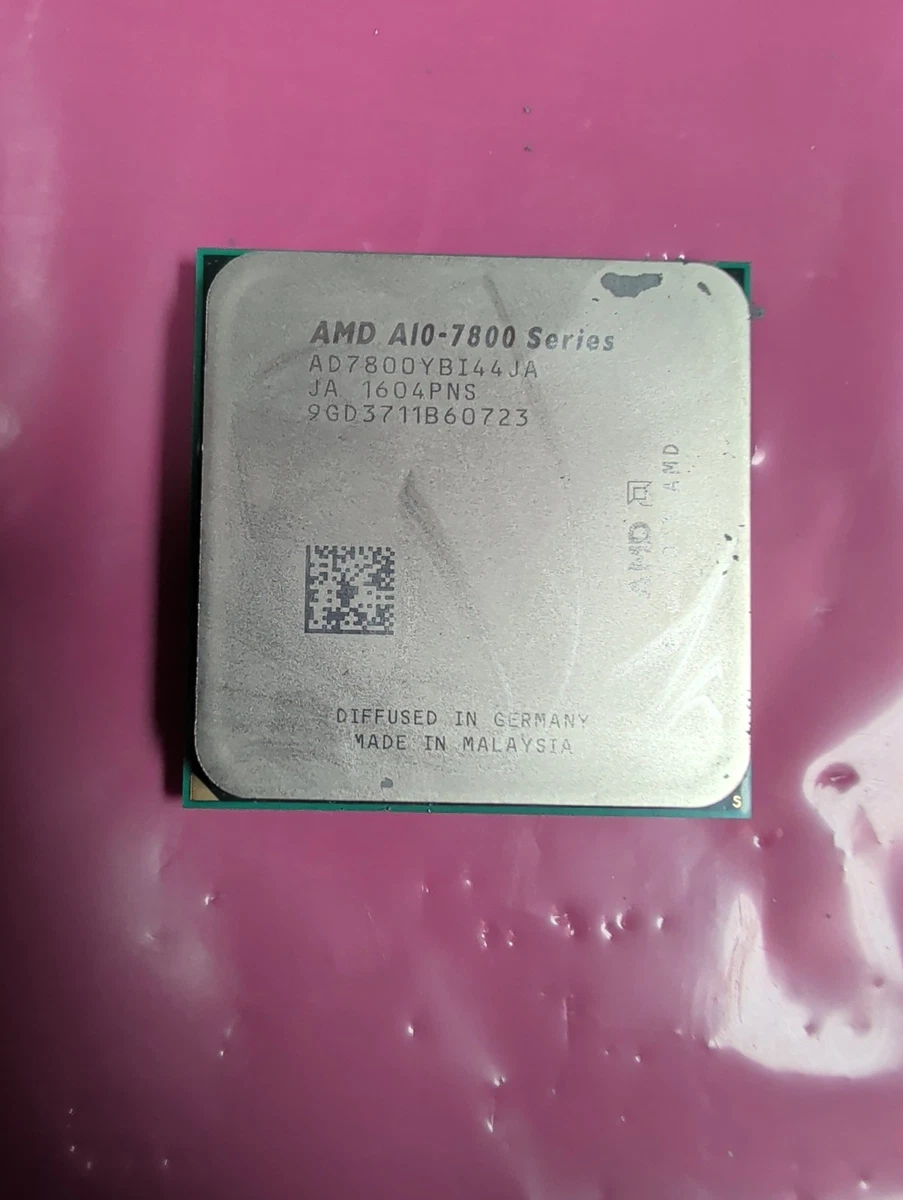 Socket FM2+ Single Core Processors AMD A10-7800 Processor Model 4