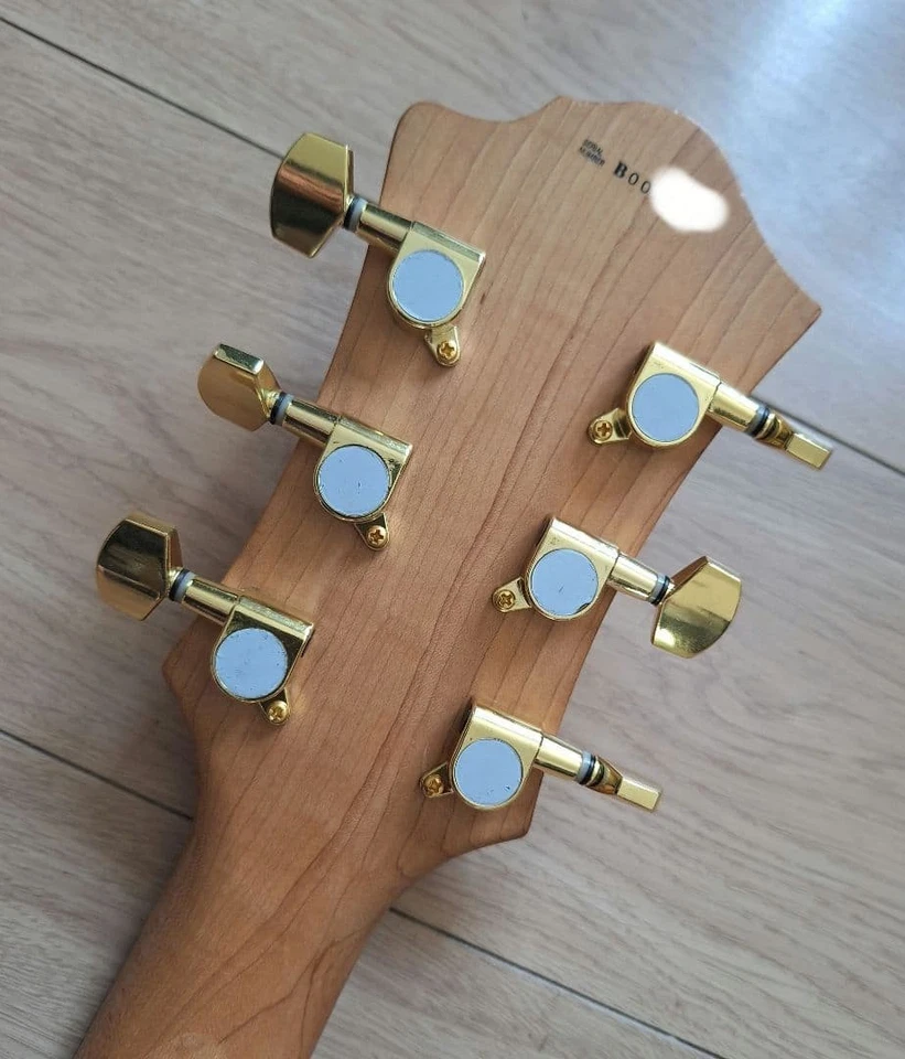 B.C. Guitarra Rich Mockingbird Sunburst de JAPÓN Foto 3 de 4