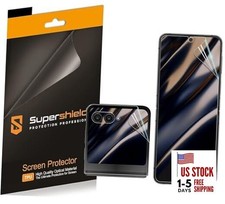  2 Pack Designed for Motorola Razr / Plus 2023  2 Main Screen and 2 Front