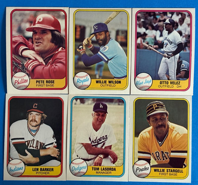 1981 Fleer Baseball (339-660) Complete your set! 50% off offer. Free Shipping!