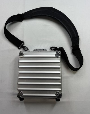 Vintage Rimowa Piccolo Mini Aluminum Shoulder Bag Y2K Hard Shell