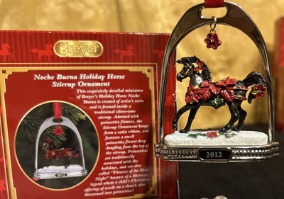 Breyer NOCHE BUENA 2012 Holiday Horse Stirrup Ornament 700312