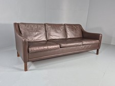 Vintage 1970s Leather Sofa 3