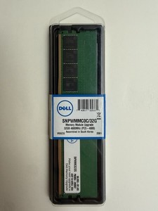 RAM Dell 32GB 4800MHz PC5-4800 DIMM Memory Module SNPWMMMCOC/32G