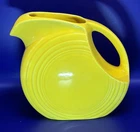 Fiesta - Fiestaware Medium Disk Pitcher 28 Oz Retired Sunflower Yellow